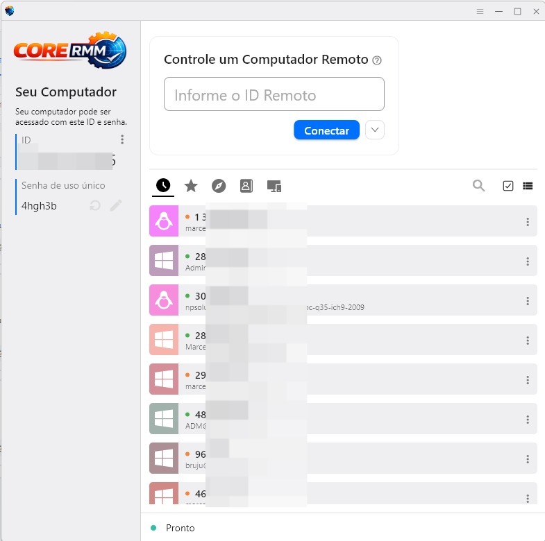 Core RMM — Inventário